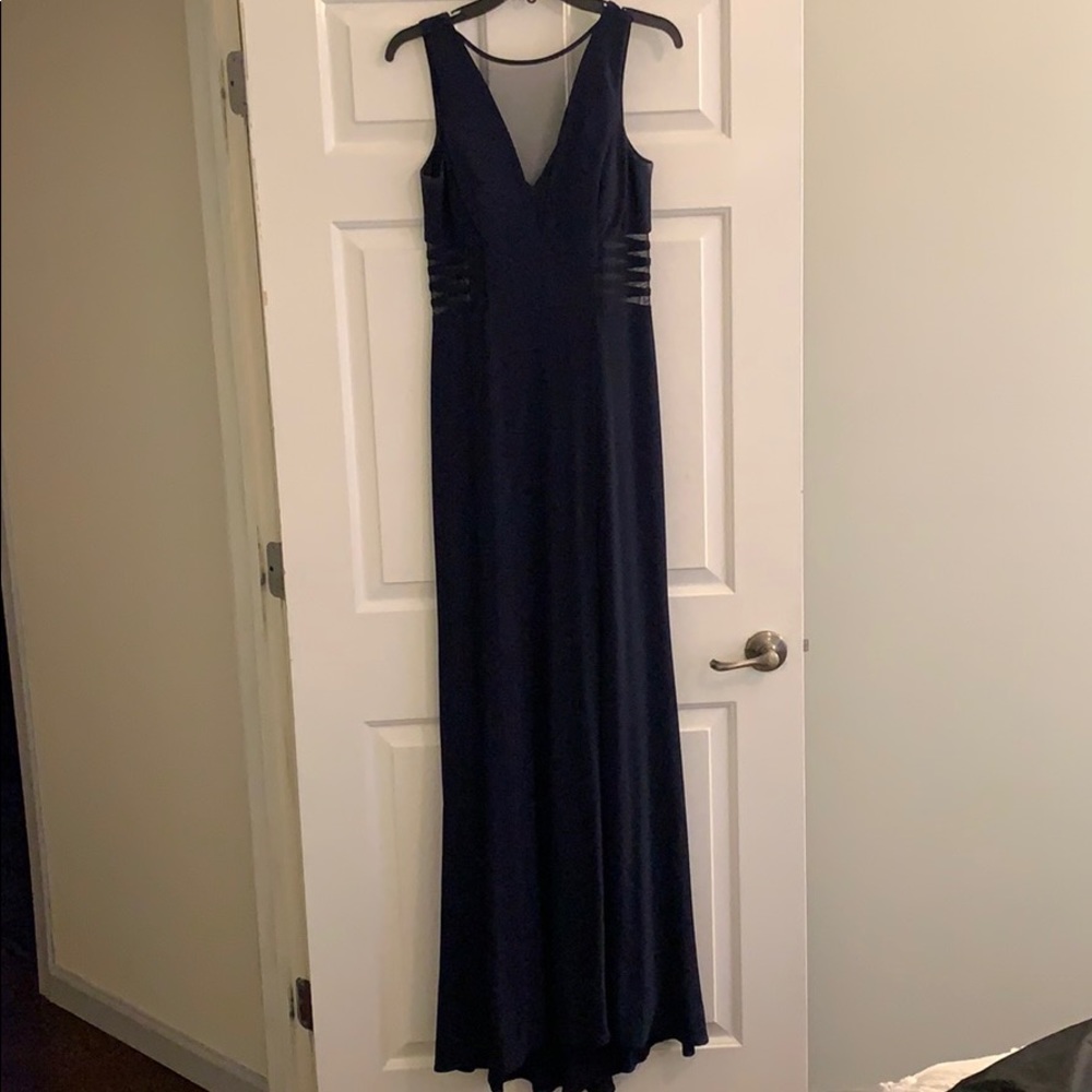 Navy formal gown
